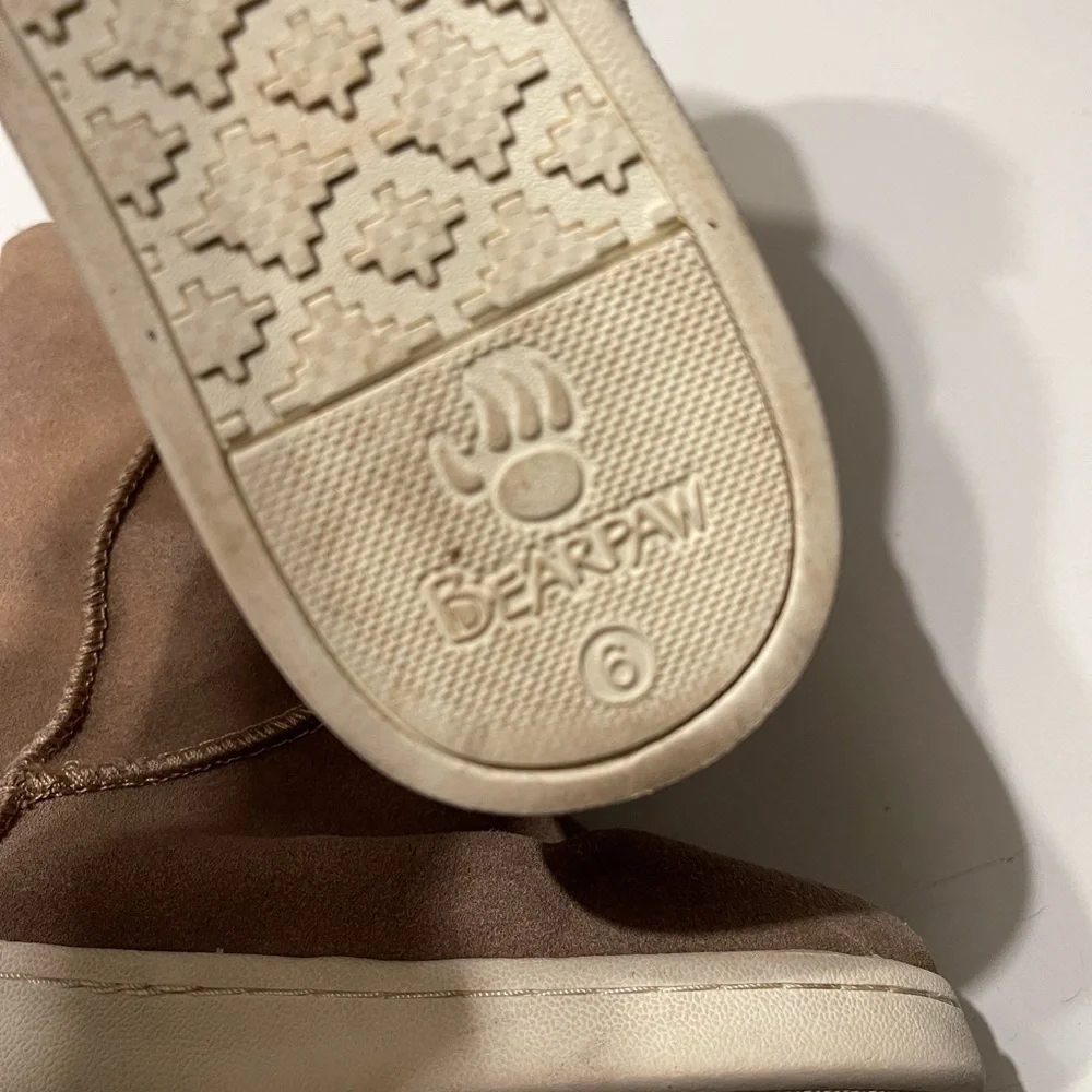 BearPaw Delaney Suede Wool Blend Sneaker Boots - Women's Size 6